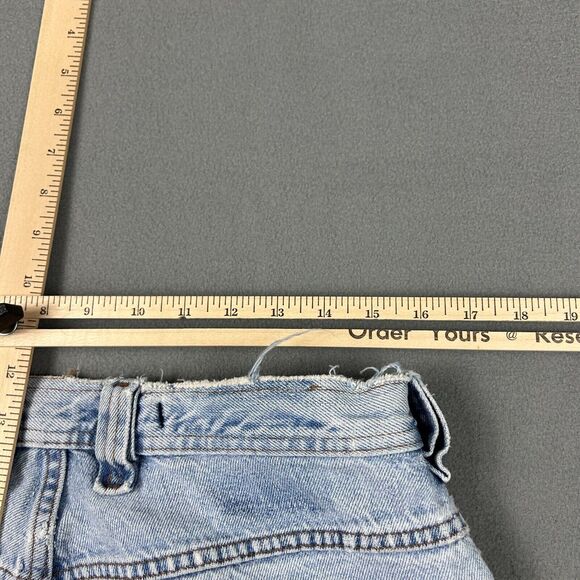 Diesel Jeans Men 34x32 Blue Button Fly Straight Leg Y2K Dingy Distressed - Picture 13 of 14